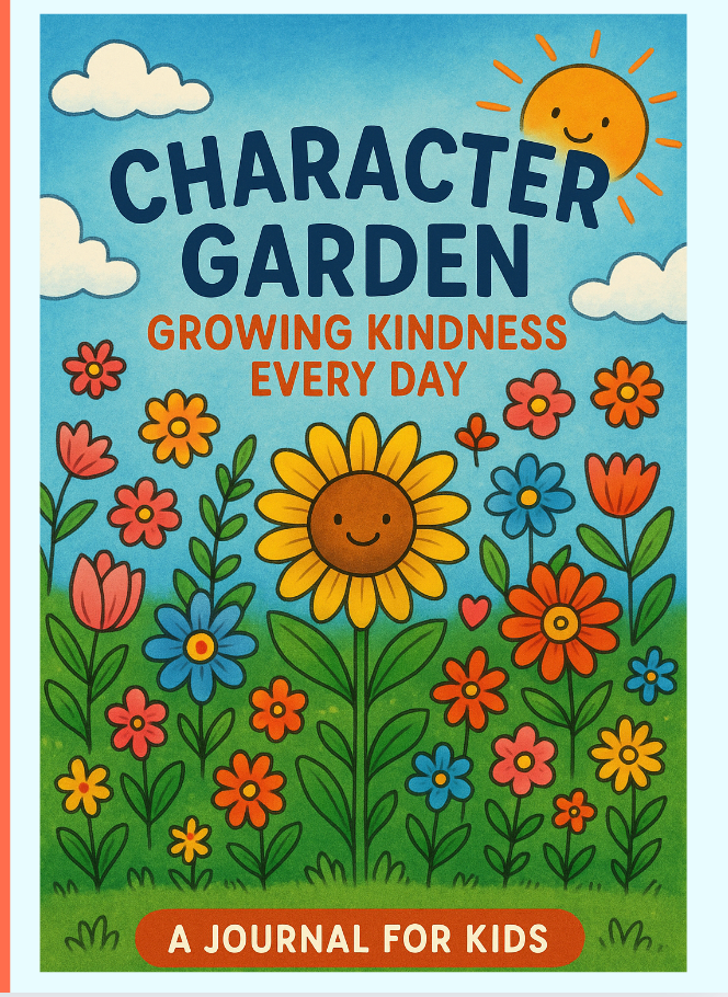 Character Garden: Growing Kindness Everyday- A Journal for Kids