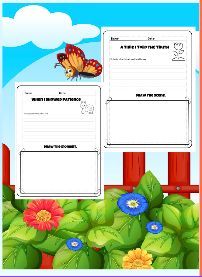 Character Garden: Growing Kindness Everyday- A Journal for Kids